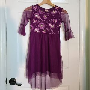 Wonder Nation, purple dress, Medium, Purple